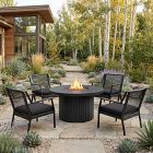 Renlow Round Fire Pit Table (44")
