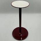 Open Box: Avenor Leather Drink Table (20") - Red