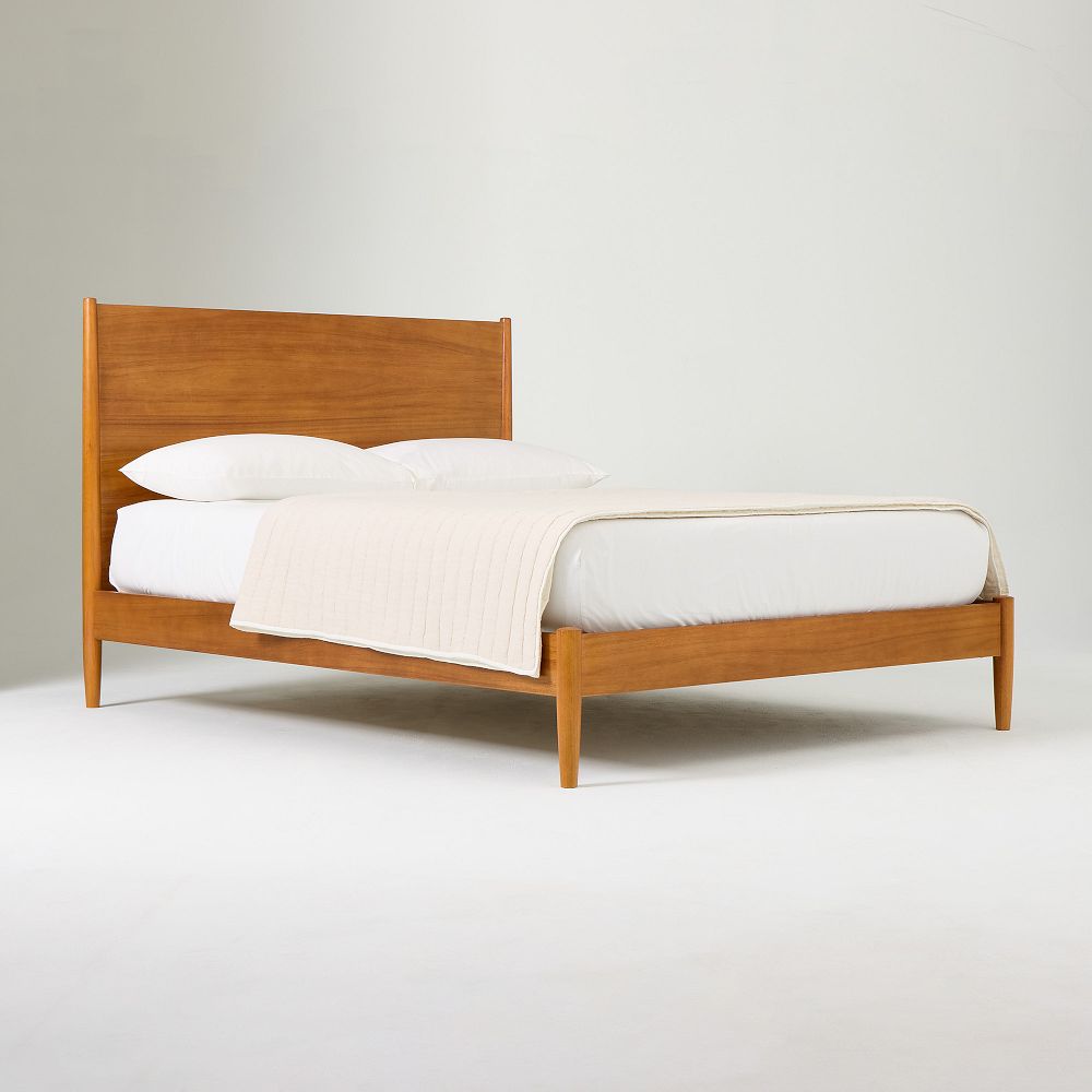 Mid-Century Bed - Acorn