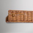 Scallop Rattan Shelf (32")