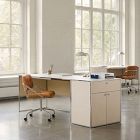Marlowe Desk (60") & Storage Cabinet (30") Set