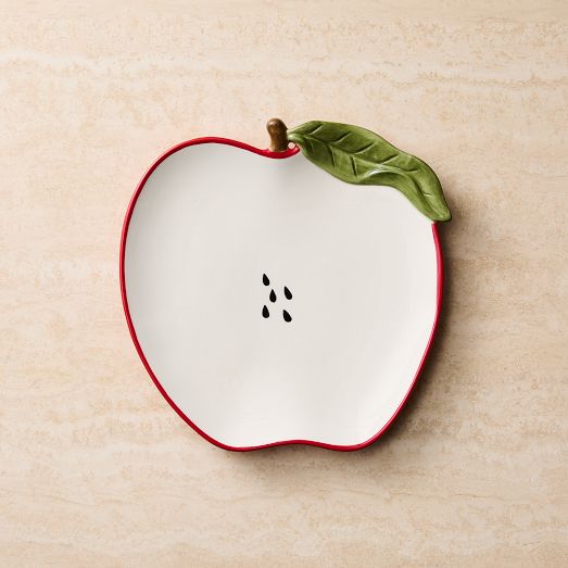 Emma Chamberlain Apple Plate by West Elm