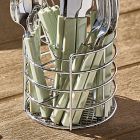 Resin Flatware &amp; Caddy (Set of 20)