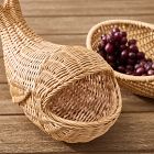 Woven Rattan Sardine Bowl