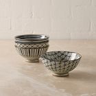 Baso Ceramic Dip Bowls (Set of 4)