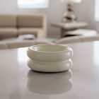 Open Box: Catenary Halo Ivory Pet Bowl, Medium (3"H)