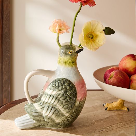 Emma Chamberlain Pigeon Pitcher by West Elm