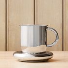 Emma Chamberlain Stainless Steel Mug &amp; Button Saucer Set