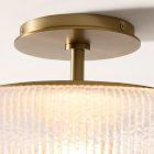 Citrine Glass Flush Mount (14")