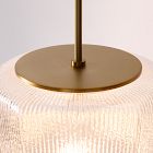 Citrine Glass Pendant (12")