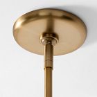 Citrine Glass Pendant (12")