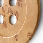 Emma Chamberlain Burled Button Wall Art