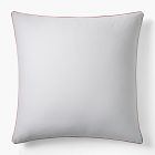 Open Box: Emma Chamberlain Reversible Solid Stripe Euro Sham - Blue