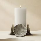 Solei Seashell Pillar Holder