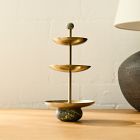 Ares Metal &amp; Marble Jewelry Storage