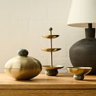 Ares Metal &amp; Marble Jewelry Storage