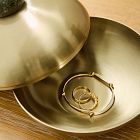 Ares Metal &amp; Marble Jewelry Storage