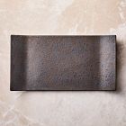 Lucia Wide Rim Stoneware Cheese Platter