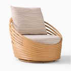Minetta Rattan Swivel Chair