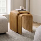 Rattan Vella Nesting Side Tables (14"&ndash;18")