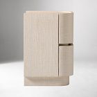 Solstice Painted Raffia Mini Nightstand (16")