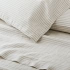 European Flax Linen Classic Stripe Sheet Set