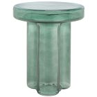 Jazzlyn Glass Side Table (15")