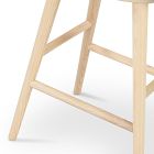 Oak Wood Saddle Bar &amp; Counter Stools
