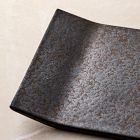 Lucia Wide Rim Stoneware Cheese Platter