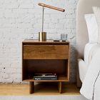 Anton Solid Wood Open Nightstand (22")