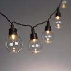 20' Solar-Powered LED String Lights