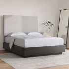 Simple Upholstered Wall Mounted Headboard