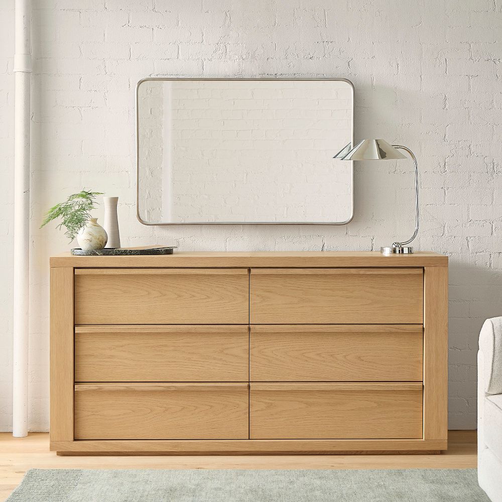 west elm modern 6 drawer dresser Whitney 6-Drawer Dresser 66" Storage
