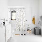 Organic Mid-Century Geo Shower Curtain