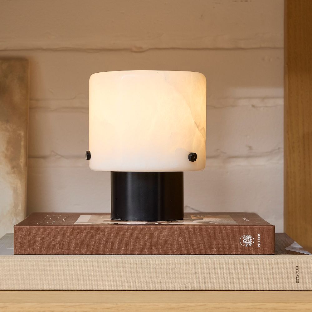 Suki Alabaster Table Lamp (6") by West Elm