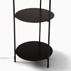 Metal Shelf Floor Lamp (62")
