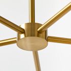 Sculptural 5-Light Cone Chandelier