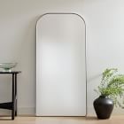 Streamline Oversized Wide Arch Metal Floor Mirror