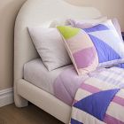 Mixed Material Geo Comforter &amp; Shams