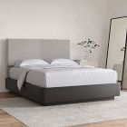 Nailhead Upholstered Wall Mounted Headboard