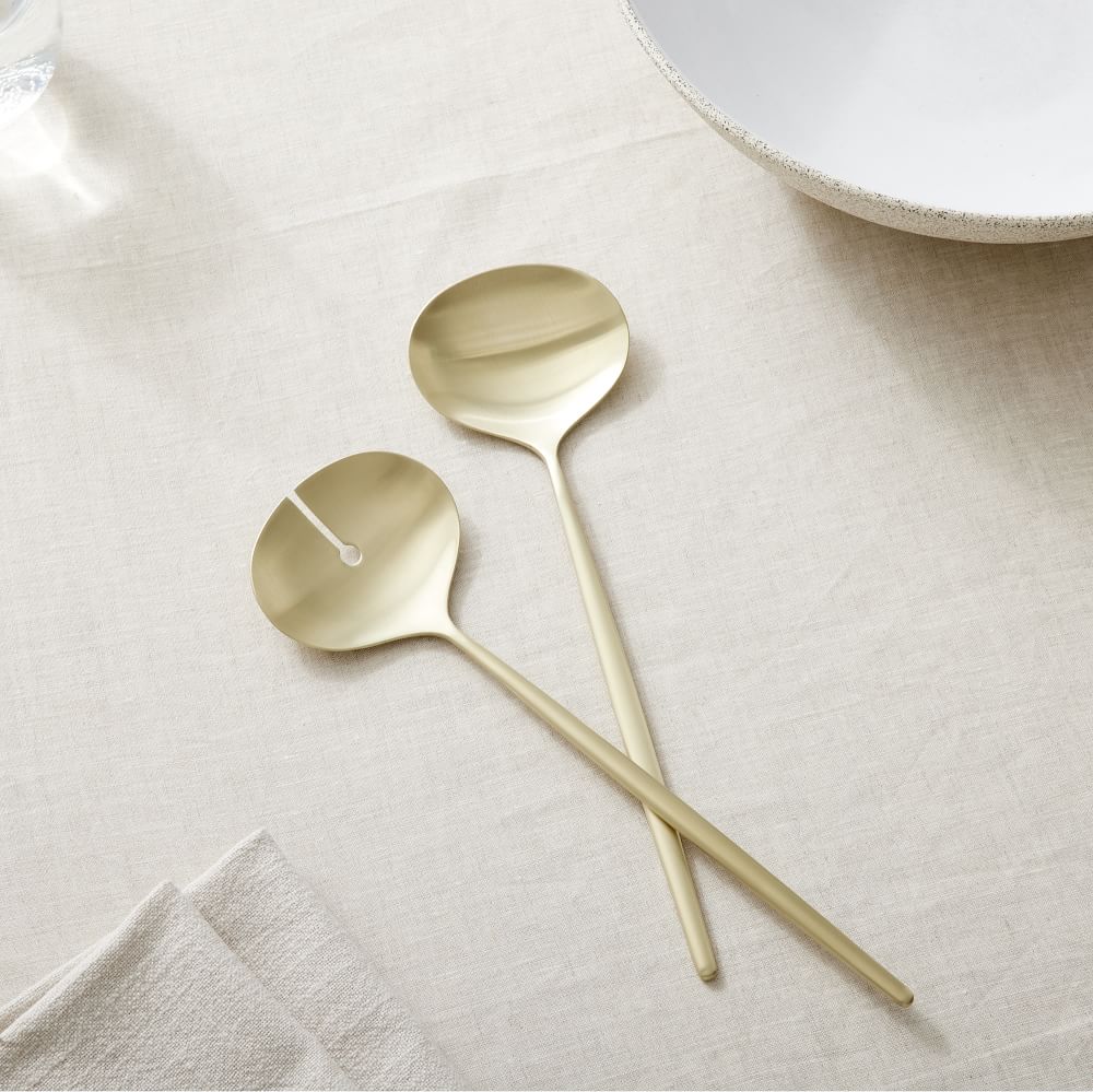 Sidney Stainless Steel Serving Utensils (Set of 2)