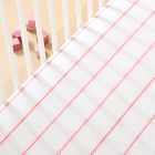 Pop Stripe Crib Fitted Sheet
