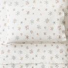 Rainbow Snowflake Flannel Sheet Set