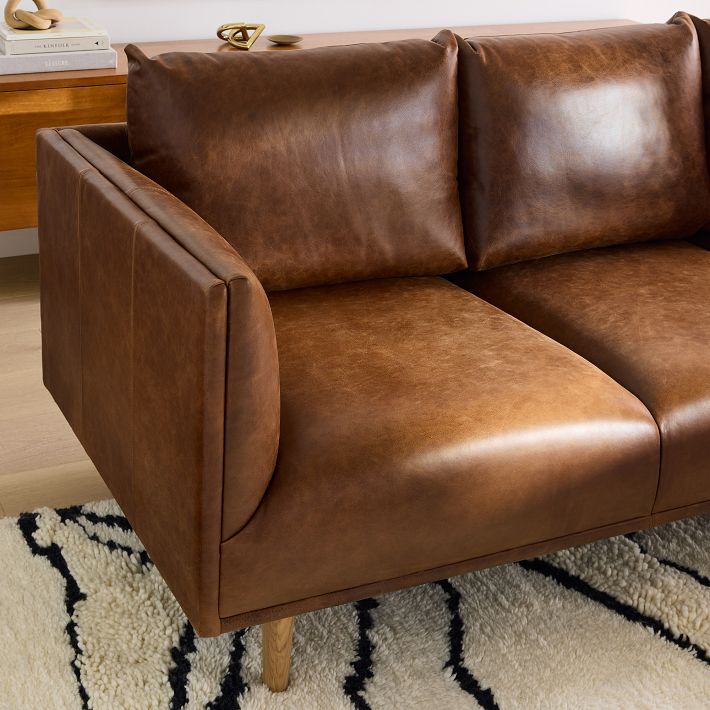Antonio Leather Sofa (60