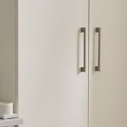 Bar Pull Drawer Hardware - Brushed Nickel