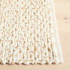 Braided Basketweave Jute Rug