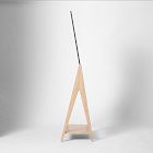 Free-Standing Wood Floor Mirror