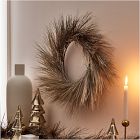 Light-Up Pine Needle Wreath