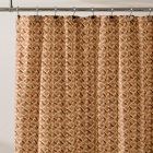 Pierce &amp; Ward Floral Lattice Shower Curtain 