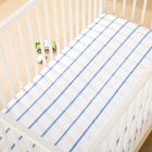 Pop Stripe Crib Fitted Sheet